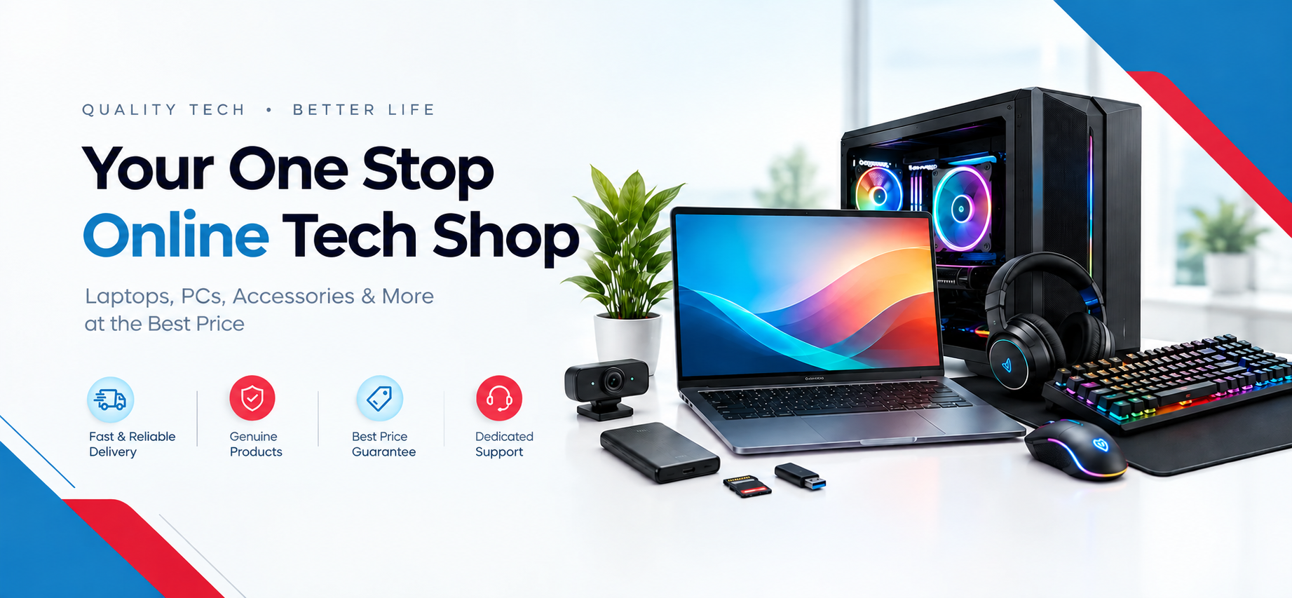 Your one-stop online tech shop: laptops, PCs, accessories and more at Samanta Computer