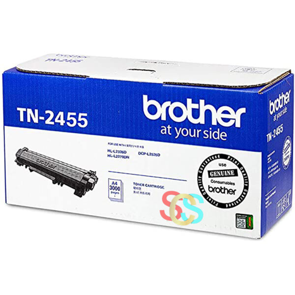 Brother TN-2455 (3000pg) Black Toner
