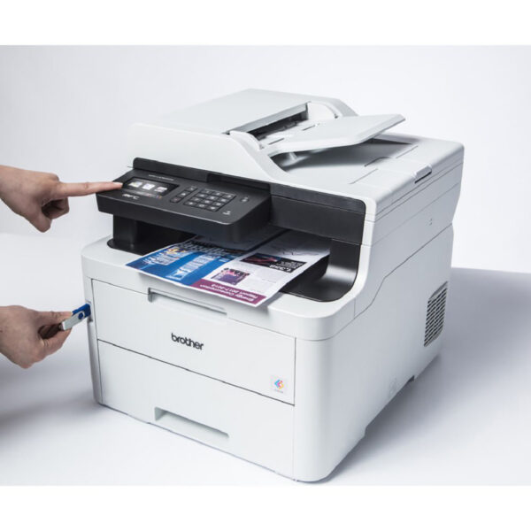 Brother MFCL3750CDW Compact Digital Color All-in-One Laser Print