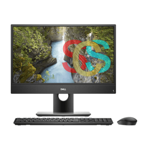 Dell Optiplex 3280 10th Gen Intel Core i3 10100T (3.00GHz-3.80GHz, 4GB DDR4, 1TB HDD, No-ODD) 21.5 Inch FHD (1920x1080) Display, Free Dos, USB KB and Mou, Black All in One PC