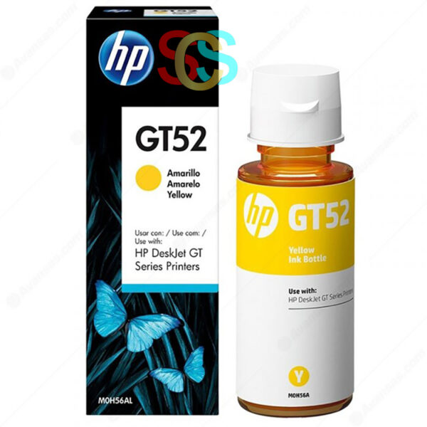 HP GT52 Yellow Original Ink Bottle