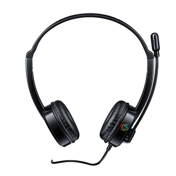 Rapoo H-100 Wired Black Headphone