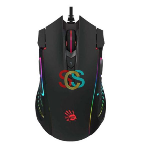 A4Tech Bloody J90S 2 Fire RGB Animation Black Gaming Mouse