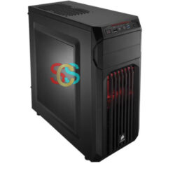 Corsair Carbide Series SPEC-01 Red LED Mid-Tower (Acrylic Side Window) Gaming Desktop Case