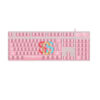 Fantech Fighter II K613L Sakura Edition Pink USB Wired Gaming Keyboard