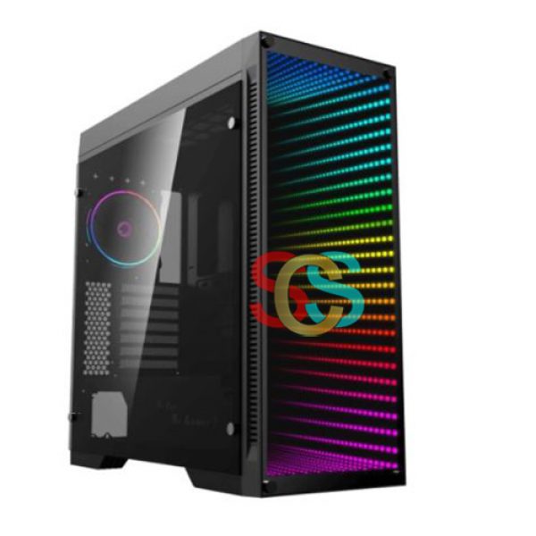 Gamemax Abyss-TR M-908-TR Mid Tower Black (Tempered Glass) ATX Gaming Casing