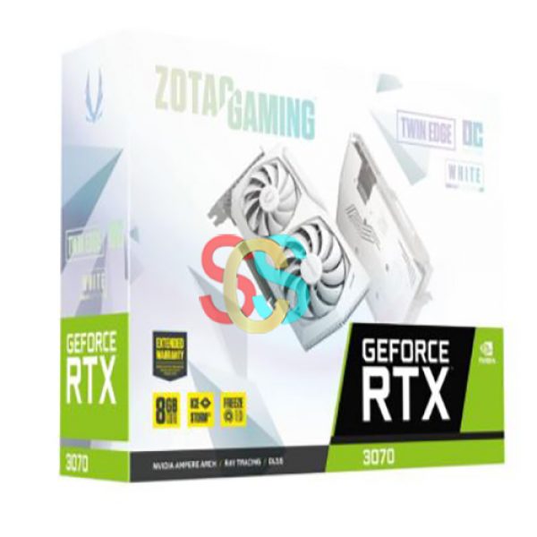 Zotac Gaming GeForce RTX 3070 Twin Edge OC White Edition 8GB GDDR6 Graphics Card