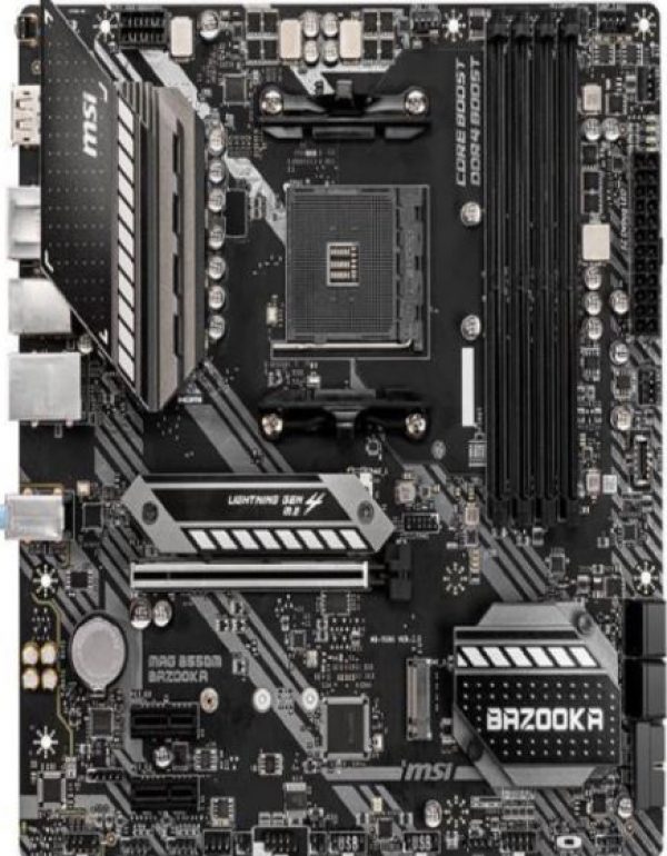 MSI MAG B550 Tomahawk AMD ATX Motherboard - Image 2