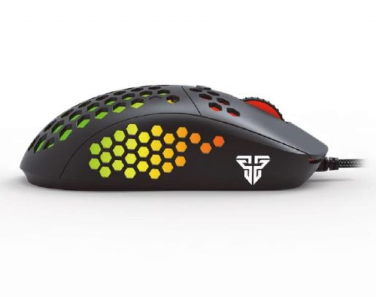 Fantech Hive UX2 Wired Macro Programmable Honeycomb RGB Black Gaming Mouse - Image 2