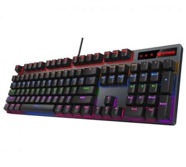 Rapoo V500PRO Backlit Wired Black Mechanical Gaming Keyboard - Image 3