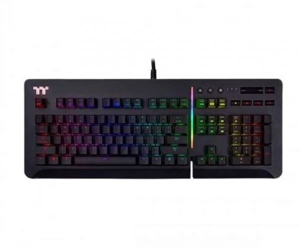 Thermaltake Level 20 RGB Razer Green Wired Gaming Mechanical Black Keyboard - Image 3