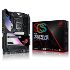 Asus ROG MAXIMUS XII FORMULA (Wi-Fi 6) Z490 Chipset DDR4 10th Gen Intel LGA1200 Socket Mainboard