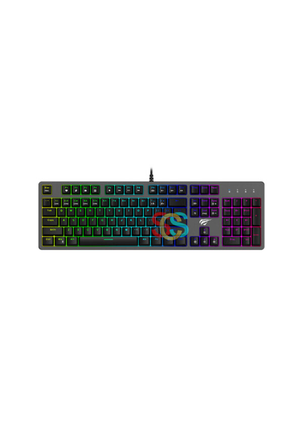 Havit KB492L RGB Backlit Black Mechanical Gaming keyboard