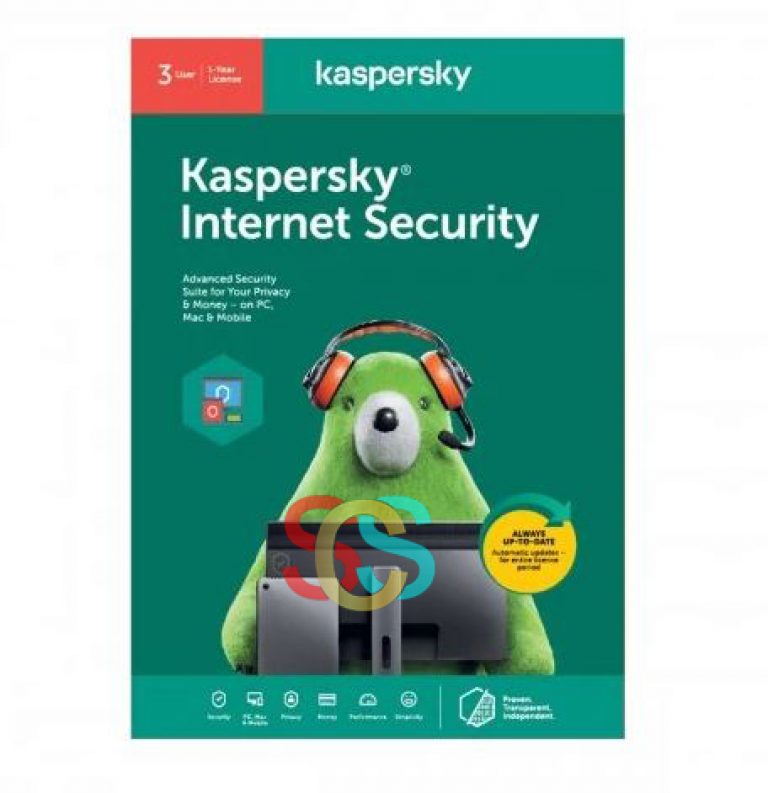 Kaspersky Internet Security1User 1 year#SS6627C