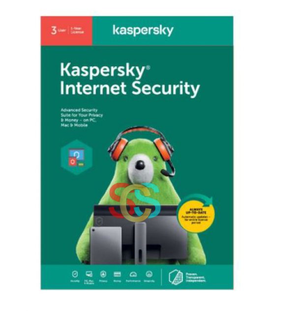 Kaspersky Internet Security 3User 1 year#SS6632C