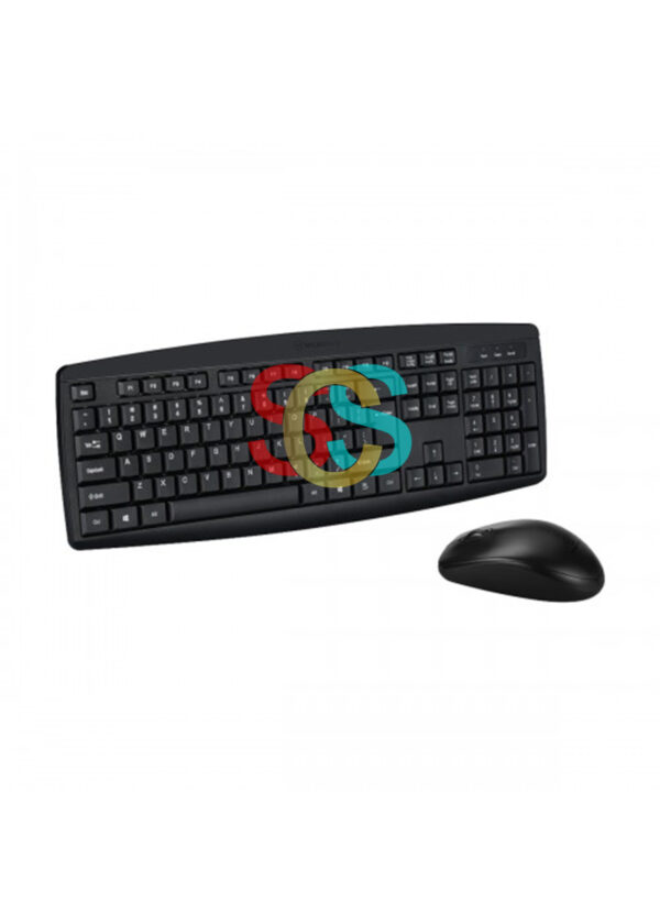 Micropack KM-203W Black Wireless Keyboard & Mouse Combo with Bangla#SS0161C