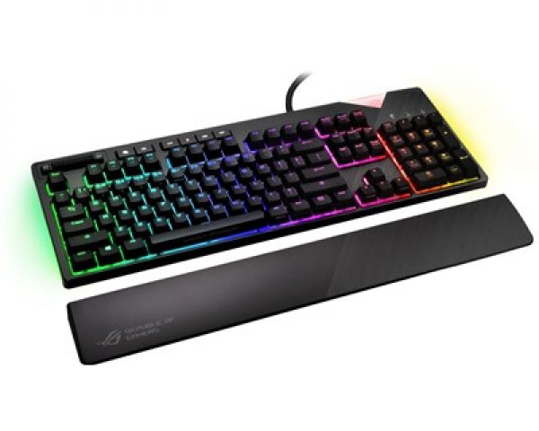 Asus ROG Strix Flare XA01 RGB (Blue Switch) Steel Grey Mechanical Gaming Keyboard - Image 3