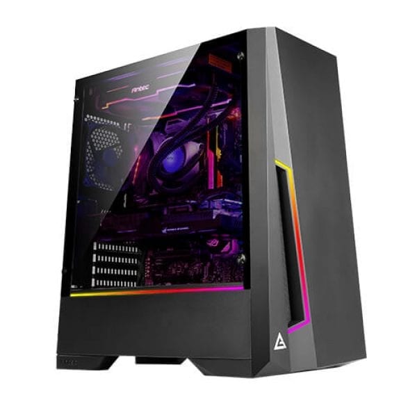 Antec Dark Phantom Dp501 Tempered Glass Mid-Tower Gamig Casing