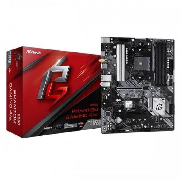 Asrock B550 Phantom Gaming 4 AMD Motherboard - Image 2