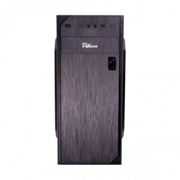 PC Power 180O Mid Tower Black Desktop Casing with Standard PSU