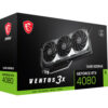 MSI GeForce RTX 4080 16GB VENTUS 3X OC GDDR6X Graphics Card