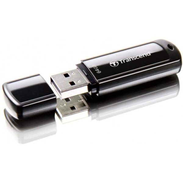 Transcend JetFlash 700 64GB USB 3.1 Black Pen Drive