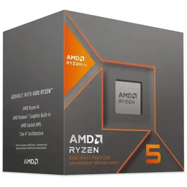 AMD Ryzen 5 8600G Desktop Processor with Radeon 760M Graphics