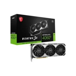 MSI GeForce RTX 4060 TI VENTUS 3X 8G OC GDDR6 Graphics Card