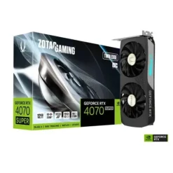 ZOTAC GAMING GeForce RTX 4070 SUPER Twin Edge OC 12GB GDDR6X Graphics Card