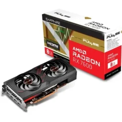 Sapphire PULSE AMD Radeon RX 7600 8GB GDDR6 Graphics Card