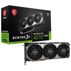 MSI GeForce RTX 4070 Ti SUPER 16G VENTUS 3X OC GDDR6X Graphics Card