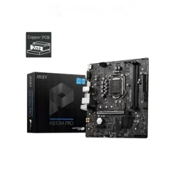 MSI H510M PRO Intel 10th & 11th Gen Mirco-ATX Gaming Motherboard