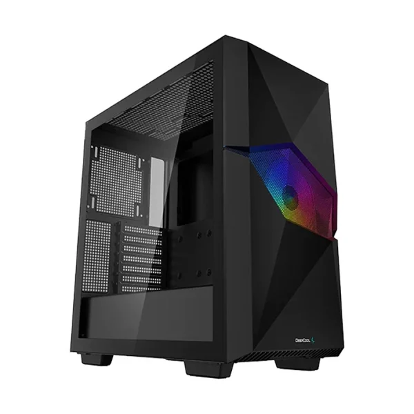 Deepcool CYCLOPS BK Mid Tower Black ATX Gaming Casing - Image 2