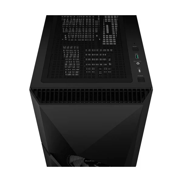 Deepcool CYCLOPS BK Mid Tower Black ATX Gaming Casing - Image 5