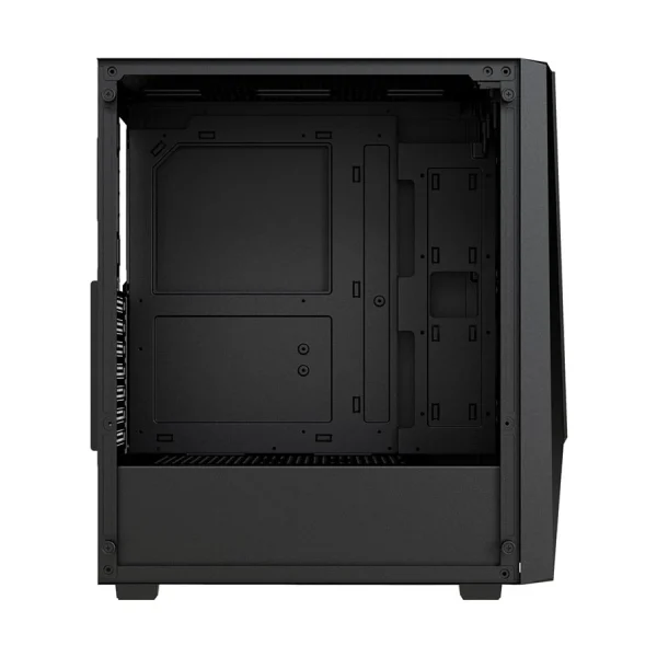 FSP CMT195A RGB Mid Tower Black ATX Gaming Desktop Casing - Image 4