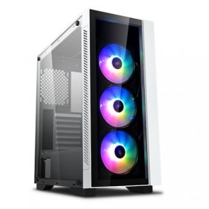 CASING Deepcool MATREXX 55 V3 ADD-RGB 3F Lighting Fan RGB Cooling Fan (Optional) 120mm Mid Tower Black Tempered Glass ATX price in bd / samanta computer