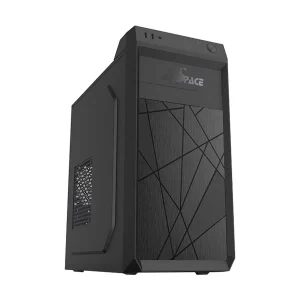 Space M506 Micro ATX Black Desktop Casing (With PSU) price in bd /  samanta computer