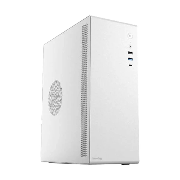 Value Top V100CW Mid Tower Micro-ATX White Desktop Casing with Standard PSU - Image 5