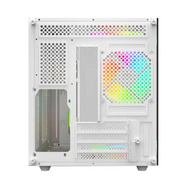 Value Top V900W Mini Tower Micro-ATX White Gaming Desktop Casing - Image 2