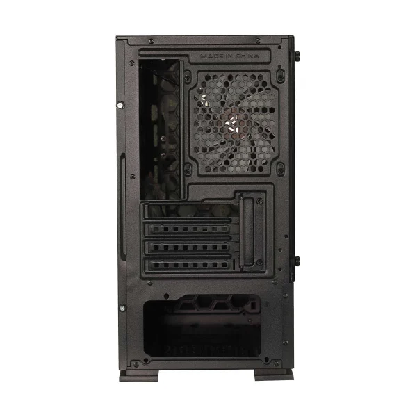 Value Top VT-B701 Mini Tower Micro-ATX (Tempered Glass Side Window) Black Gaming Desktop Casing - Image 2