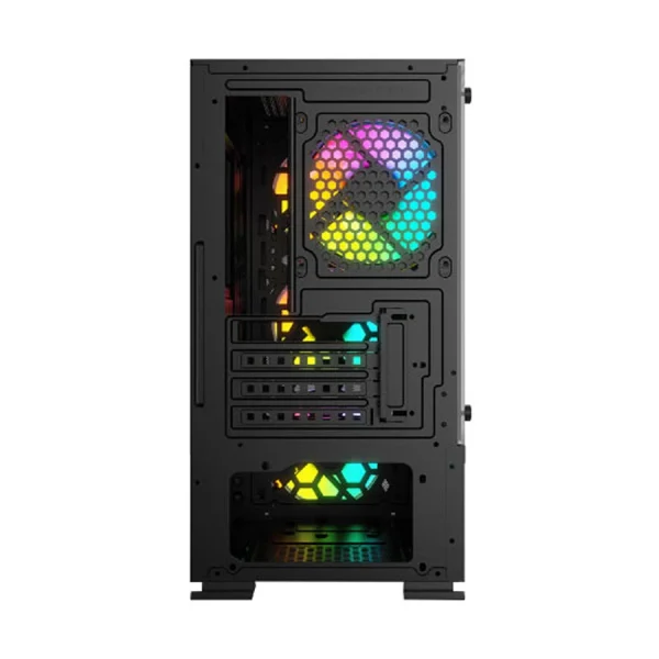 Value Top VT-B708 Mini Tower Micro-ATX Gaming Desktop Casing With Quad Fan - Image 3