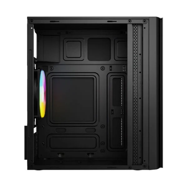 Value Top VT-M200 Mid Tower (Tempered Glass Window) Micro-ATX Black Desktop Casing with Standard PSU - Image 3