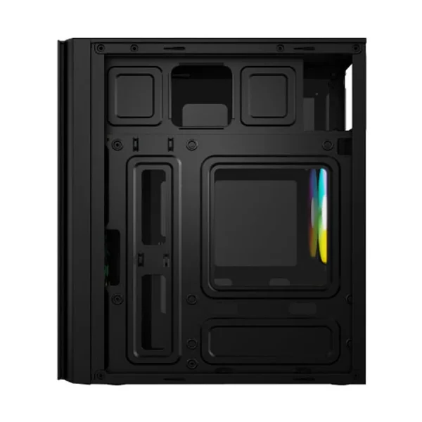 Value Top VT-M200 Mid Tower (Tempered Glass Window) Micro-ATX Black Desktop Casing with Standard PSU - Image 2