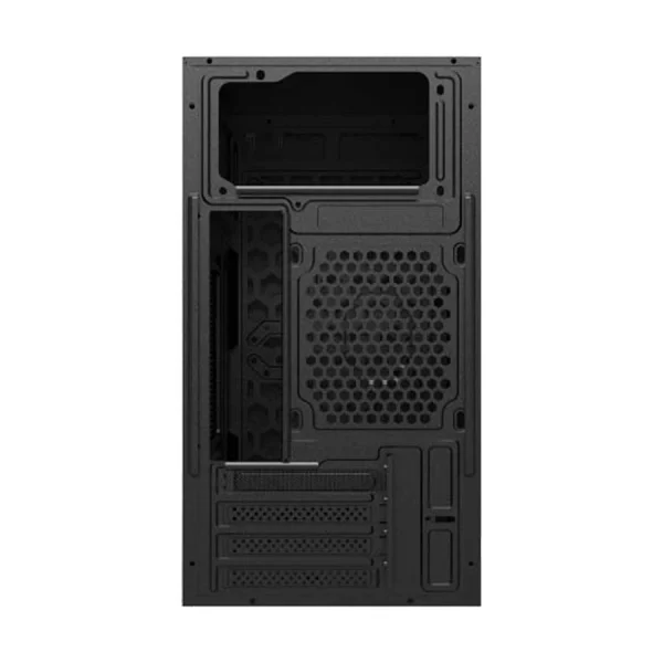 Value Top VT-M700 Mini Tower Micro-ATX (Tempered Glass Side Window) Black Gaming Desktop Casing With Standard PSU - Image 4