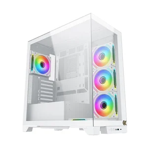 CASING Xigmatek Endorphin Ultra Arctic Mid Tower White ATX Gaming Cooling Fan price in bd/ samanta computer