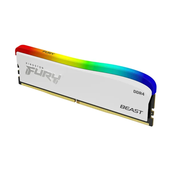 RAM Kingston FURY Beast RGB 8GB 3200MHz DDR4 White - Image 2