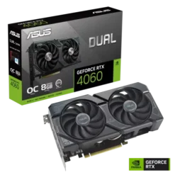 ASUS Dual GeForce RTX 4060 OC Edition 8GB GDDR6 Graphics Card